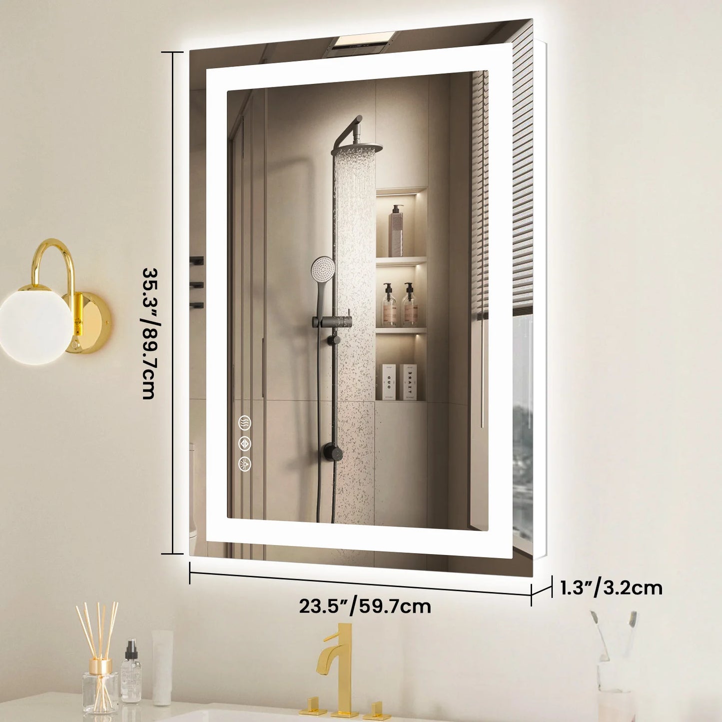 LED Bathroom Vanity Mirror