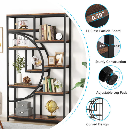 Bookshelf 5 Tier Bookcase