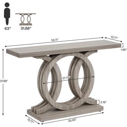 Thick Tabletop for Living Room (Gray)