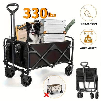 Heavy Duty Foldable Utility Garden Wagon