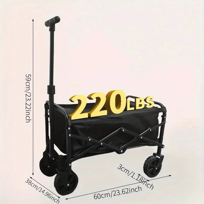 Heavy Duty Foldable Utility Garden Wagon