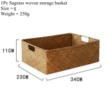 Woven Seagrass Basket