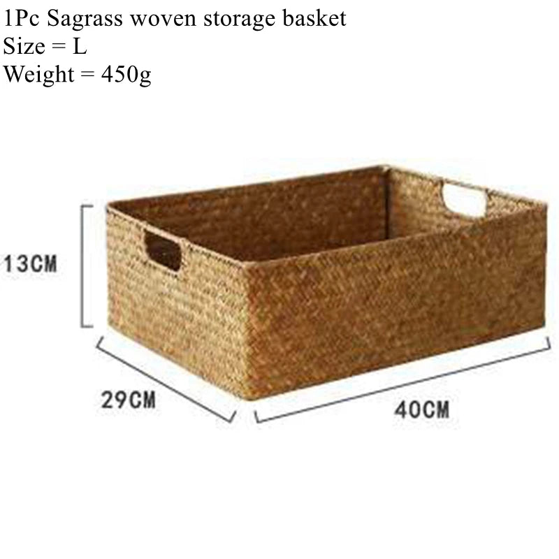 Woven Seagrass Basket