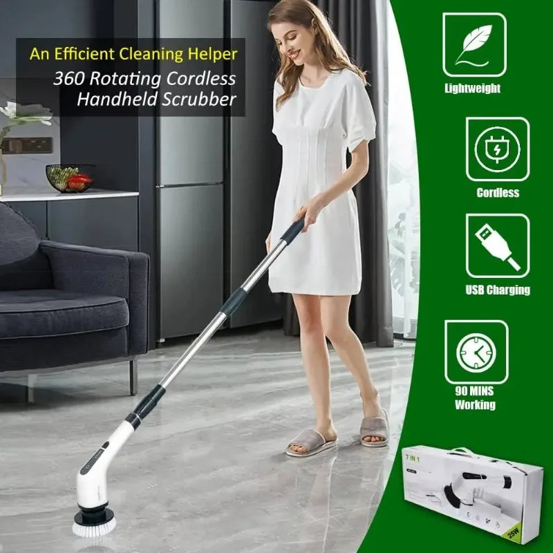 Multifunctional Electric Cleaning Brush