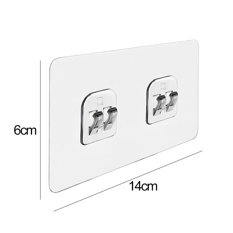 Transparent Home Acrylic Strong  Hooks