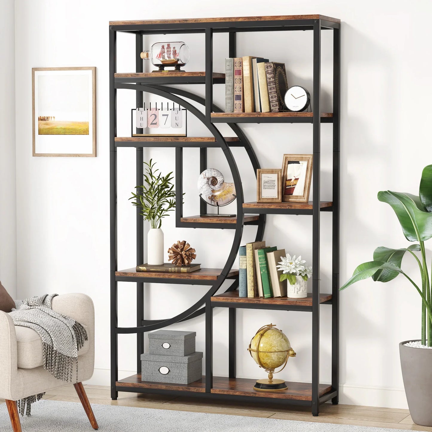 Bookshelf 5 Tier Bookcase