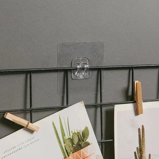 Transparent Home Acrylic Strong  Hooks