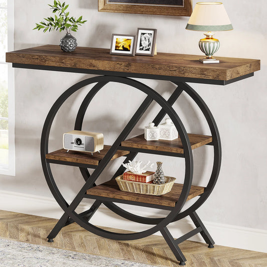 Entryway Table With Thickened Tabletop