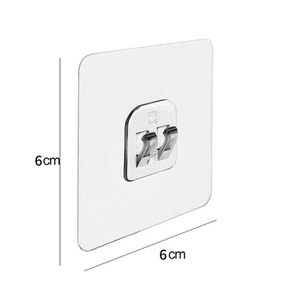 Transparent Home Acrylic Strong  Hooks