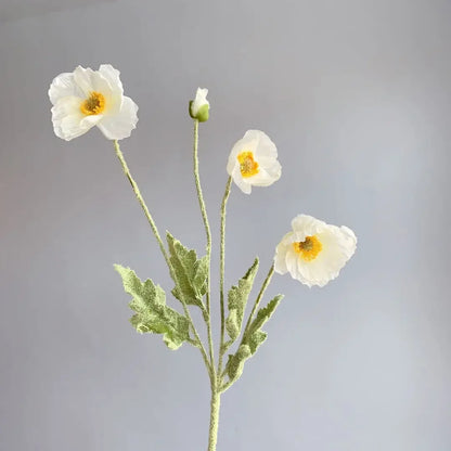 Artificial Flowers Bouquet Poppy Fake Flowers