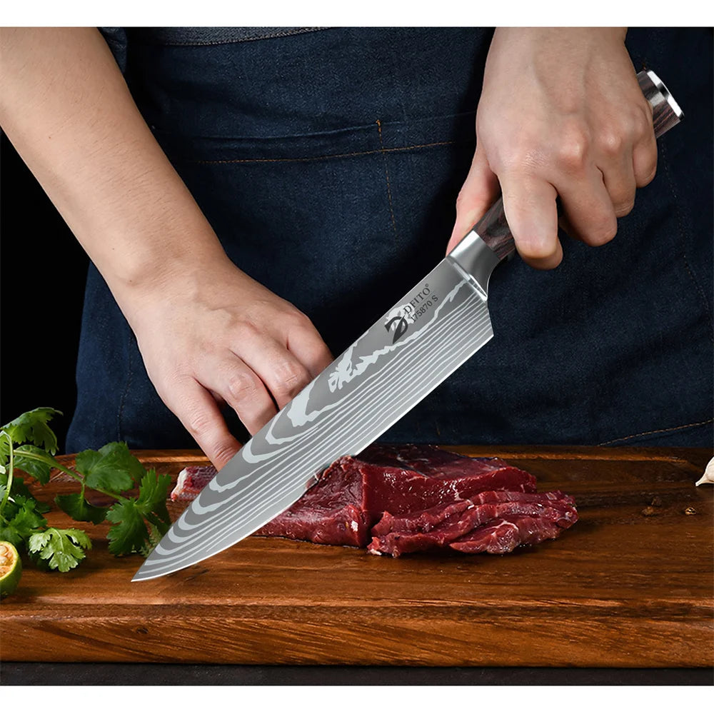 Knife Damascus Stainless Steel