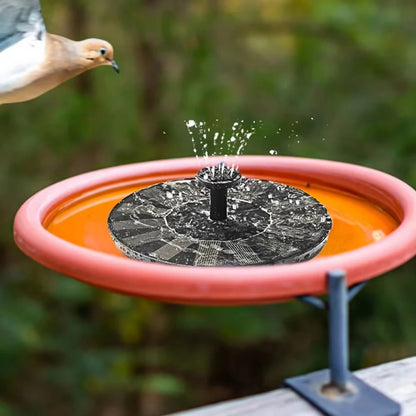Solar Fountain Pump Pond Decor