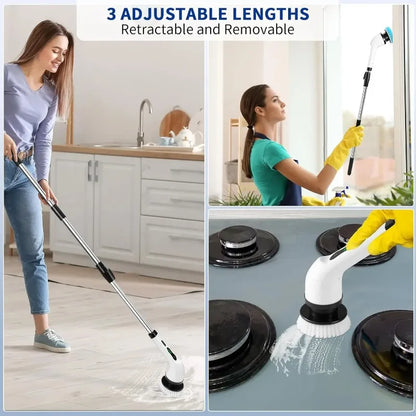 Multifunctional Electric Cleaning Brush