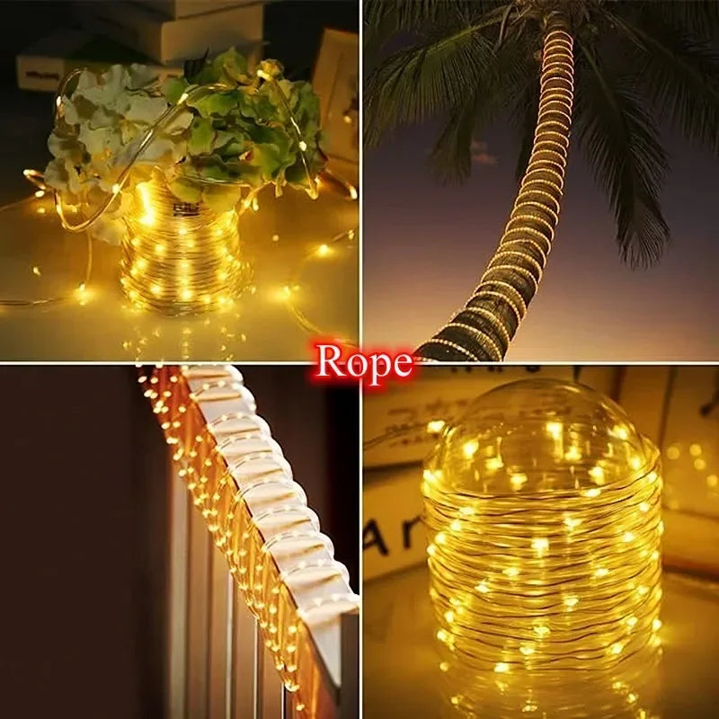 LED Solar Strip Rope