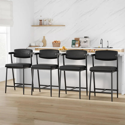 2PCS Modern Bar Stools
