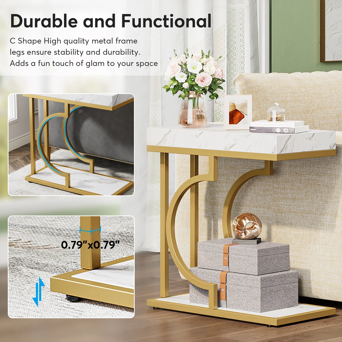 Narrow Side Table