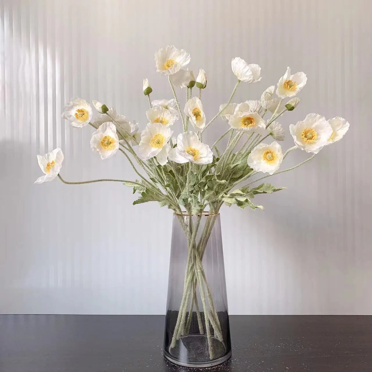 Artificial Flowers Bouquet Poppy Fake Flowers