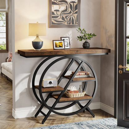 Entryway Table With Thickened Tabletop