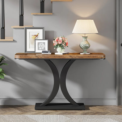 Rustic Hallway Accent Table