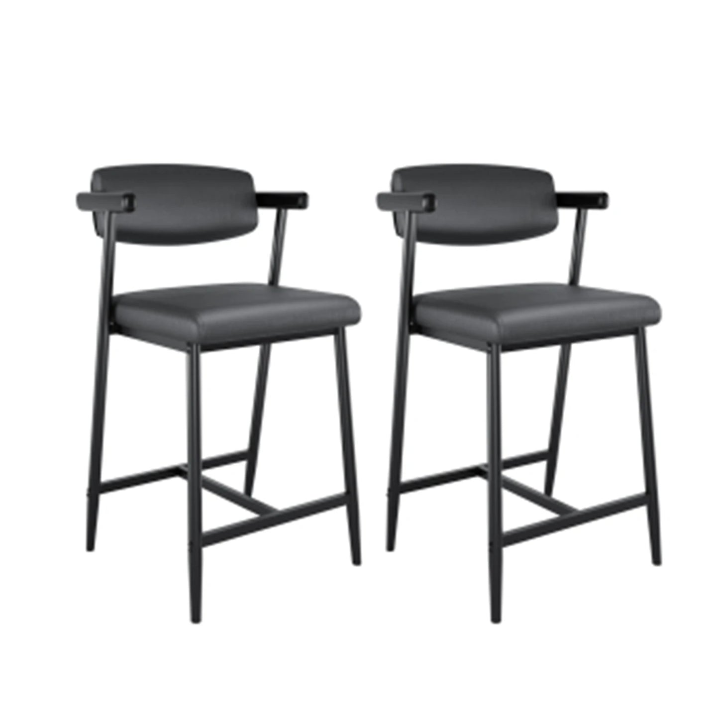 2PCS Modern Bar Stools