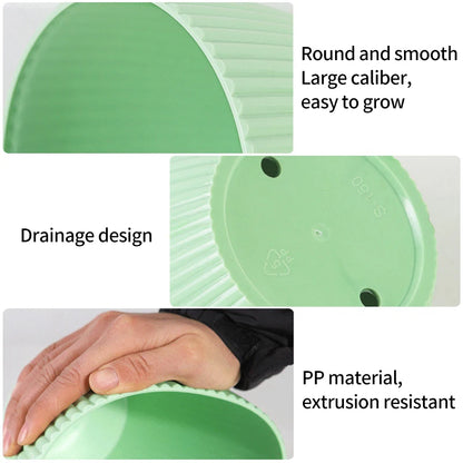 Plastic Planters Round Plant Pots