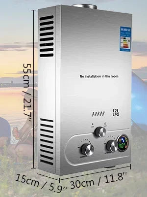 Propane Gas Tankless Water Heater