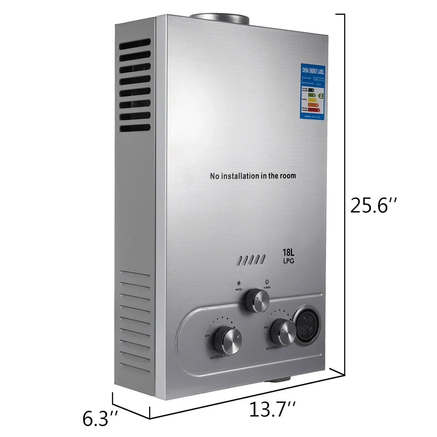 Propane Gas Tankless Water Heater