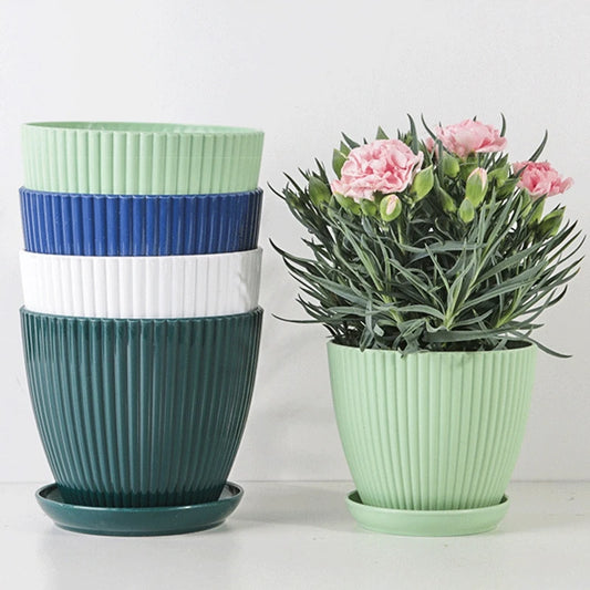 Plastic Planters Round Plant Pots