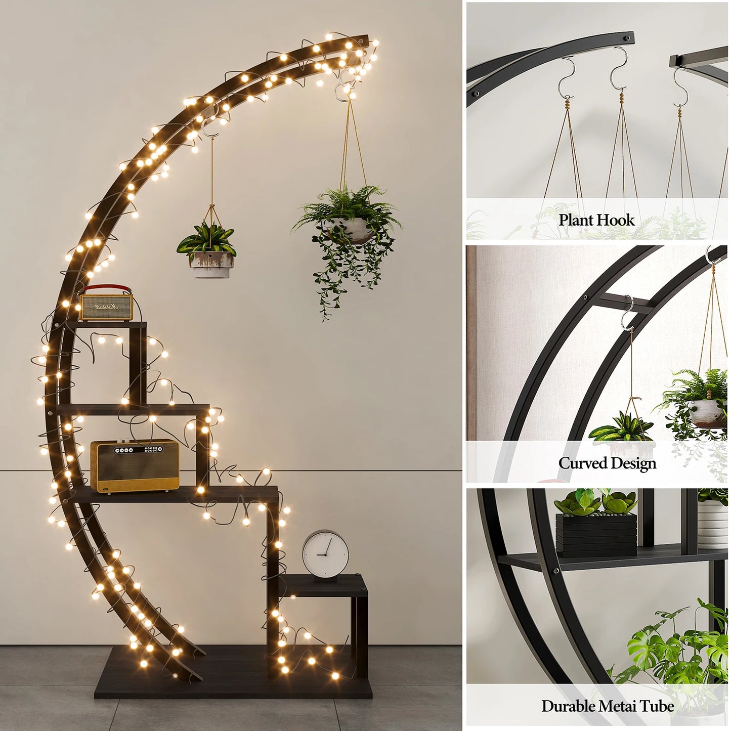 5 Tier Flower Plant Stand Indoor