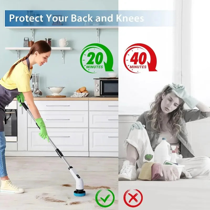 Multifunctional Electric Cleaning Brush