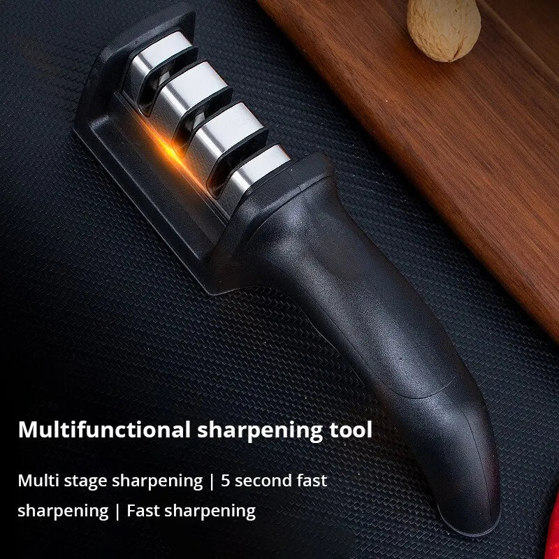 Kitchen Three Segment Knife Sharpener