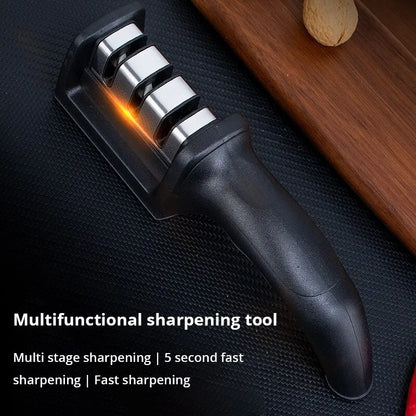 Kitchen Three Segment Knife Sharpener