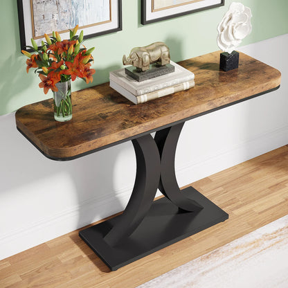 Rustic Hallway Accent Table