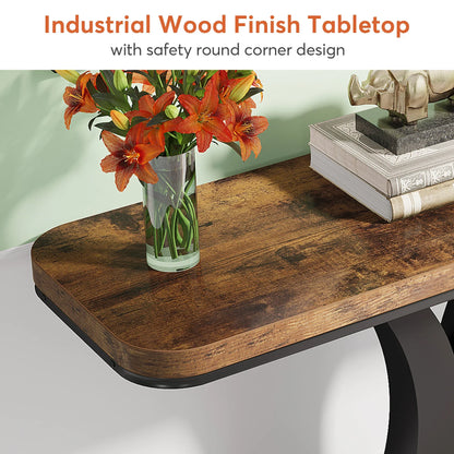 Rustic Hallway Accent Table