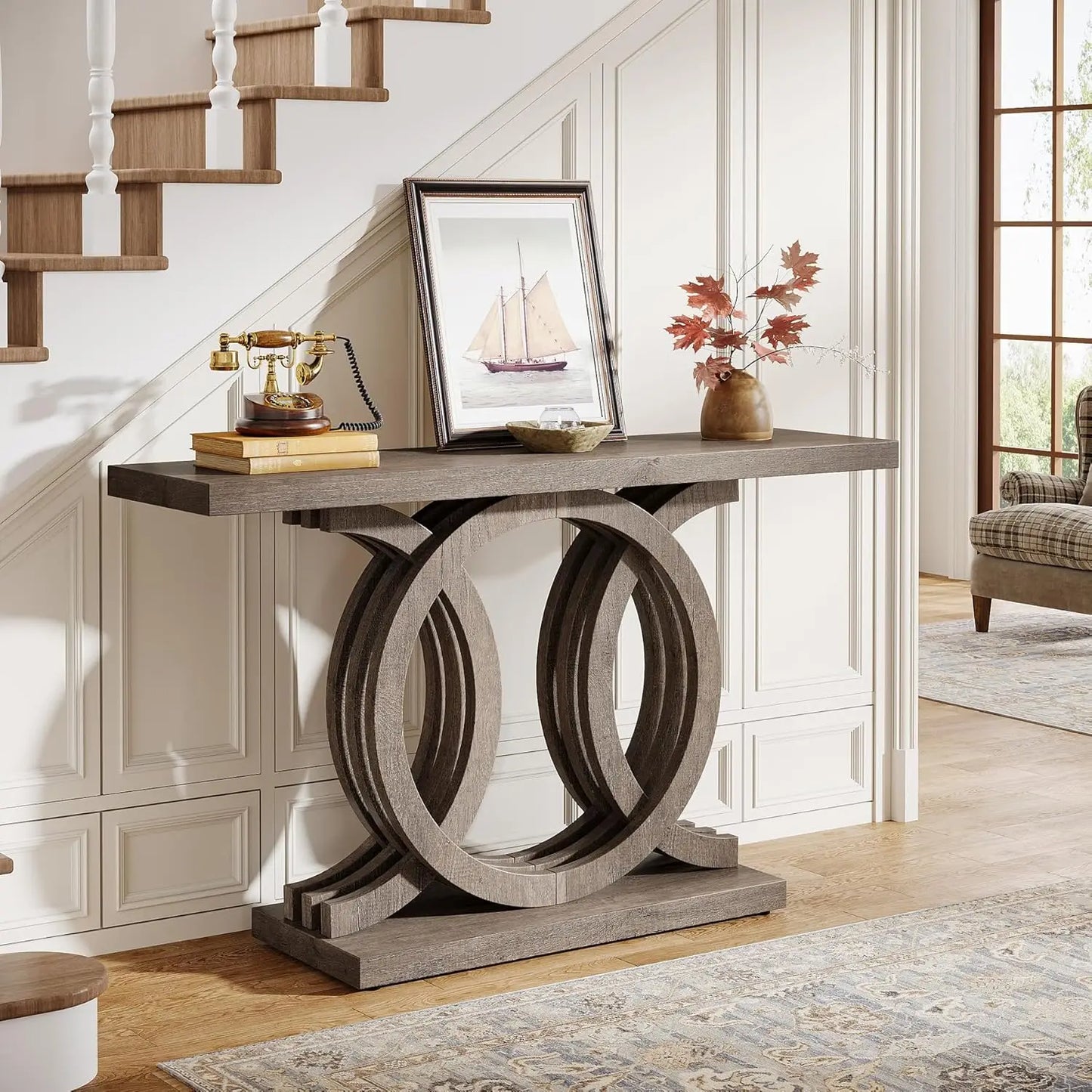 Thick Tabletop for Living Room (Gray)