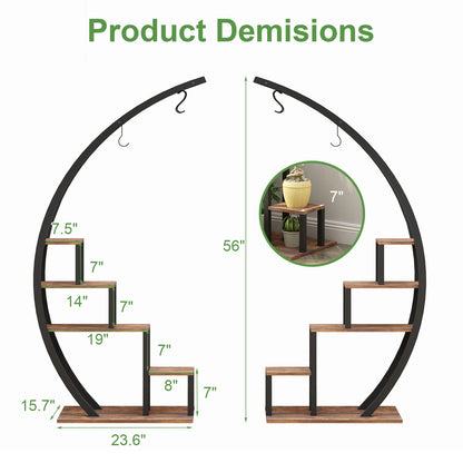 5 Tier Flower Plant Stand Indoor