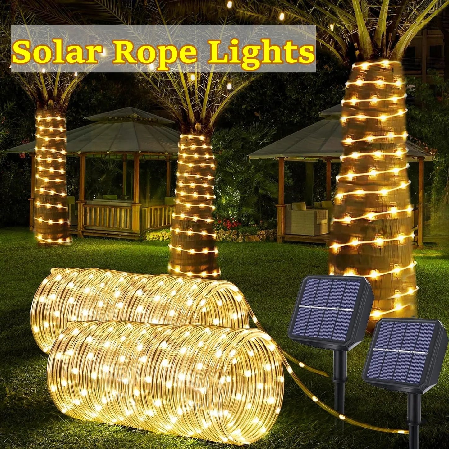 LED Solar Strip Rope