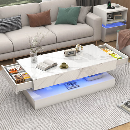 Coffee Table With LED lights
